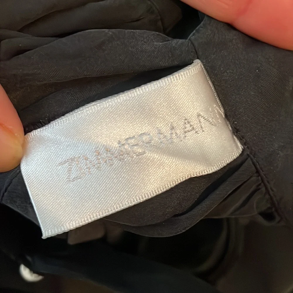 Zimmermann Silk Button Detail Long Flowy Dress - Picture 8 of 10